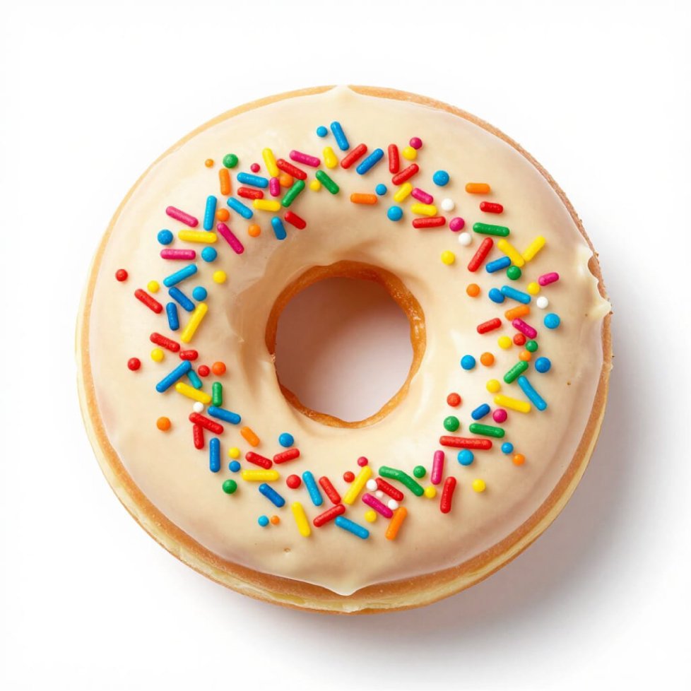 Glazed Birthday Cake
